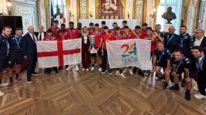 L’assessore Bianchi riceve il Genoa campione d’Italia Under 18
