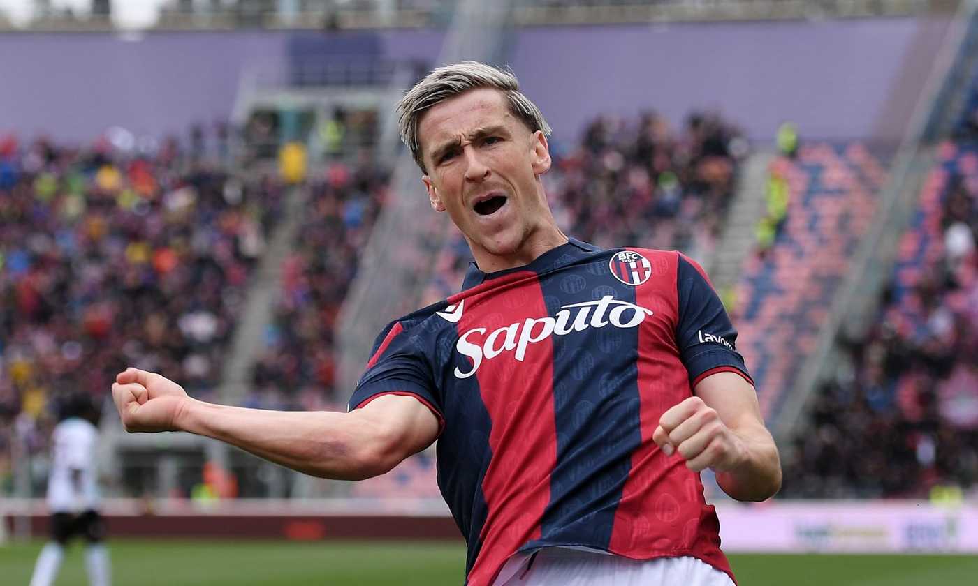 Saelemaekers saluta il Bologna: “Abbiamo scritto la storia”.
