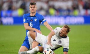 L’Inghilterra passa per prima con due gol in tre partite: 0-0 con la Slovenia, che va agli ottavi senza vittorie