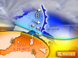 Ultime ore di maltempo, poi tornano il sole e il caldo