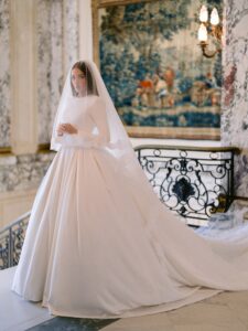 La storia del tradizionale abito da ballo Dolce & Gabbana di Olivia Culpo per il suo matrimonio nel Rhode Island