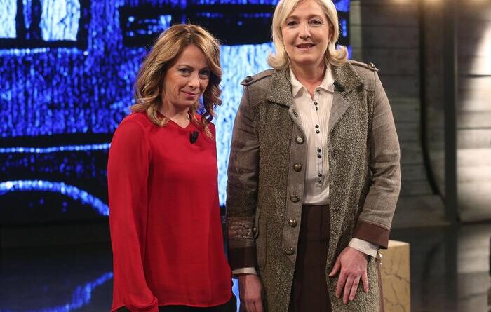 Meloni: ‘Netta l’affermazione di Le Pen in Francia’
