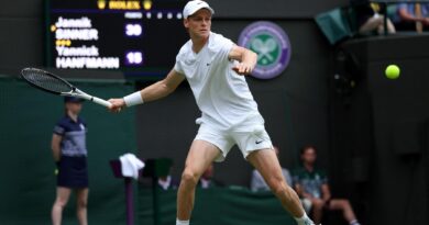 Wimbledon 2024: Sinner vince il primo set con Hanfmann. Berrettini, Fognini e Paolini avanti, Arnaldi fuori