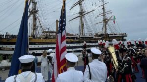 L’Amerigo Vespucci si avvicina a Los Angeles: “La presenza della nave più bella del mondo cementa il rapporto tra Usa e Italia”