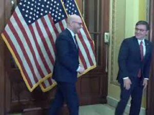 VIDEO: Fontana a Washington, il Presidente della Camera incontra lo Speaker Johnson prima del vertice Nato