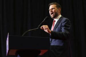 Il mitico incontro sul divano di J.D. Vance è un incubo per i verificatori. Stephen Colbert spiega perché.