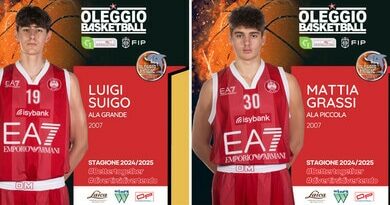 Basket Oleggio: benvenuti Suigo e Grassi