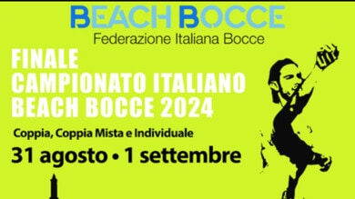 Beach Bocce a Genova, Dagnino: “Specialità scelta per includere sempre più giovani”