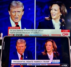 Harris visita il North Carolina tra le devastazioni dell’uragano, mentre Trump denuncia la risposta dell’amministrazione all’emergenza