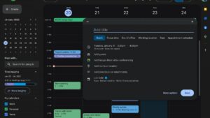 Ecco la nuova grafica di Google Calendario, incluso il tema scuro