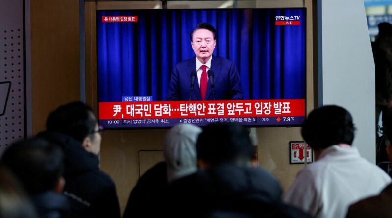 sono molto dispiaciuto”: il presidente della Corea del Sud si scusa giorni dopo aver dichiarato la legge marziale