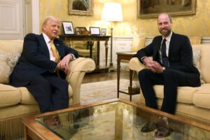 Donald Trump elogia il principe William come un “brav’uomo