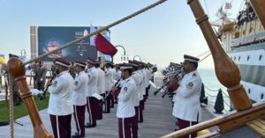 Il Vespucci a Doha, nel Golfo la 30ma tappa del tour mondiale