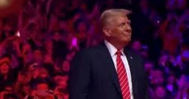 Trump sul palco con i Village People al comizio pre insediamento balla al ritmo di Ymca