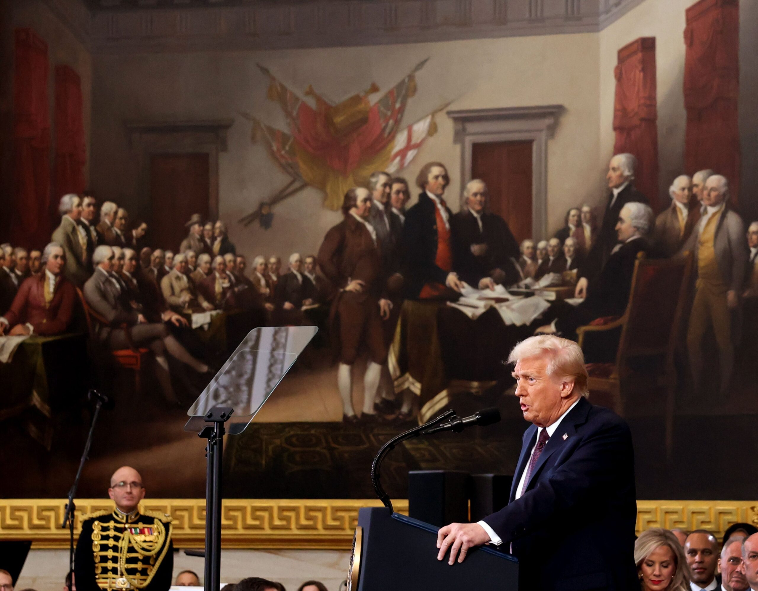 La causa dei Framers contro il monarca americano