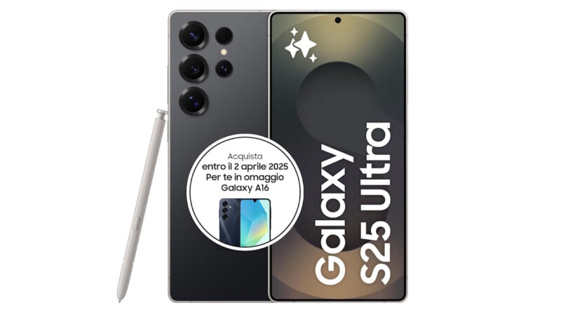 Samsung Galaxy S25 in sconto con le Offerte di Primavera, e il Galaxy A16 è ancora in regalo!