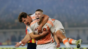 Serie A: a Lecce la Roma vince ancora e scavalca la Lazio