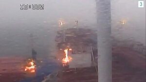 Nuove foto mostrano il momento dell’incidente nel Mare del Nord, mentre il rapporto dice che nessuna delle due navi aveva una “vedetta dedicata”