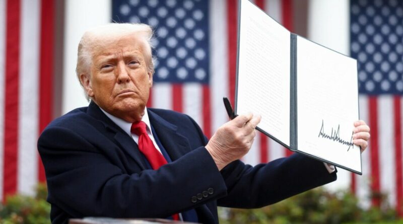 Perché il grafico sui dazi mostrato da Trump è fuorviante e non riflette le vere tariffe