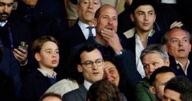 Il principe William porta il figlio George alla trasferta di Champions League