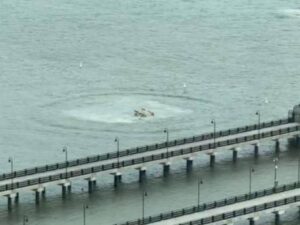Elicottero precipita nel fiume Hudson a New York. A bordo c’erano quattro persone
