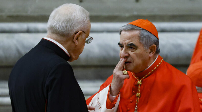 Il cardinale Becciu: “Non c’è stata la volontà di estromettermi dal Conclave”
