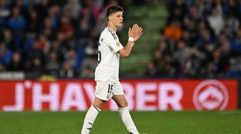 Il Real Madrid non si arrende: Guler affonda il Getafe e torna a -4 dal Barcellona
