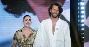 Tamberi e Chiara Bontempi in tv: l&#39