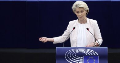 Von der Leyen: “I cittadini Ue sono in gran parte a favore del riarmo. Estrema destra e sinistra sono per la pace? No, sono per Putin”