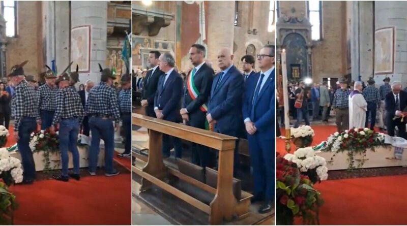 Le tante Leghe ai funerali di Giancarlo Gentilini: tra passato, presente e la consapevolezza che è finita un’epoca