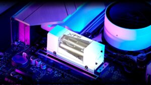XPG Mars 980: SSD con velocità fino a 14.000 MB/s e raffreddamento a liquido integrato