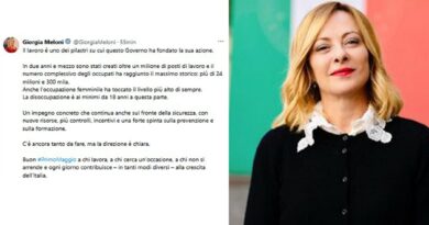 Primo maggio, Meloni: “Oltre un milione di posti di lavoro creati”. Il Pd: “Basta autoelogi”