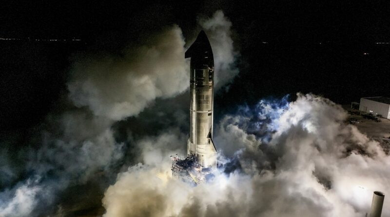 SpaceX: Starship Ship 35 ha eseguito due incendi statici, Starbase è diventata una città