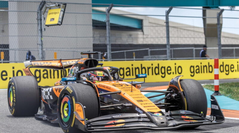 F1: doppietta McLaren a Miami, vince Piastri