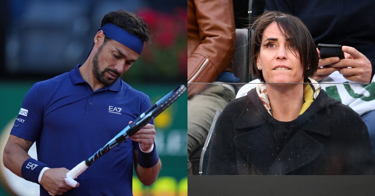Il discorso d’addio di Fognini a Roma fa commuovere Flavia Pennetta: “Arrivato il momento di godermi i bambini”
