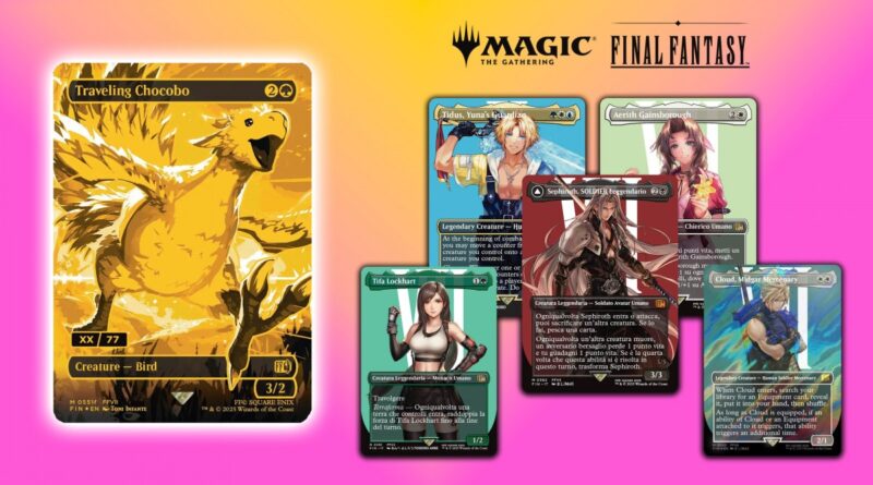 Magic Final Fantasy avrà una delle carte più rare di sempre: anteprima della clamorosa espansione