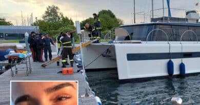 Morta sul catamarano, era una 17enne al primo giorno di lavoro