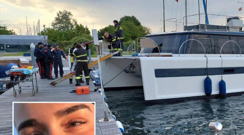 Morta sul catamarano, era una 17enne al primo giorno di lavoro