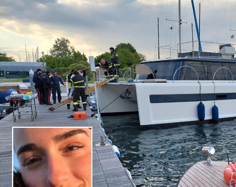 Morta sul catamarano, era una 17enne al primo giorno di lavoro