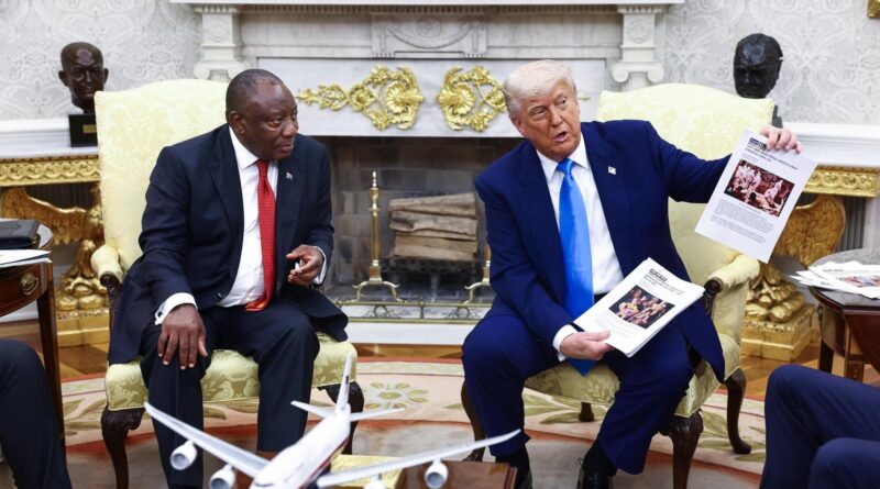 Sudafrica, è un fake il video con le fosse di Afrikaner uccisi mostrato da Trump a Ramaphosa