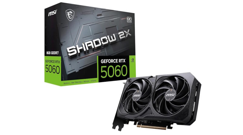 La GeForce RTX 5060 è già disponibile su Amazon a soli 329€: ecco come spendere poco ed entrare nella famiglia delle 50
