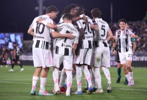 Venezia-Juventus 2-2 LIVE: Haps con deviazione di Savona
