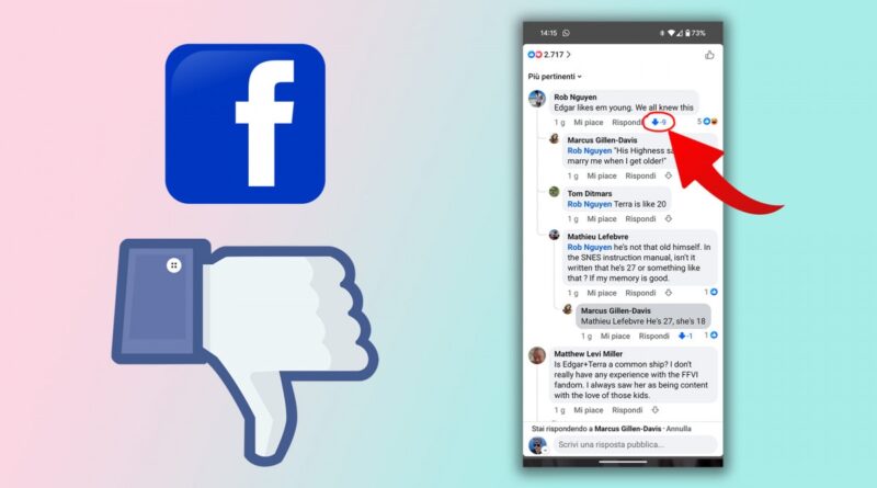 Facebook sta testando (davvero) il tasto “Non mi piace” nei commenti