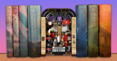 Il fermalibro LEGO Harry Potter con il binario 9¾ è il regalo perfetto per i fan dei romanzi