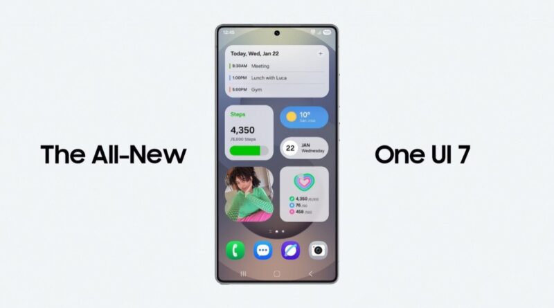 One UI 7 arriva su questi Galaxy: il calendario aggiornato Samsung per giugno