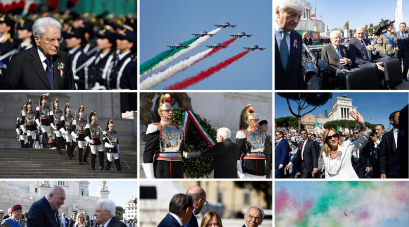 L’omaggio di Mattarella all’Altare della Patria: ‘Con il Referendum l’Italia ha scelto la pace e la libertà’