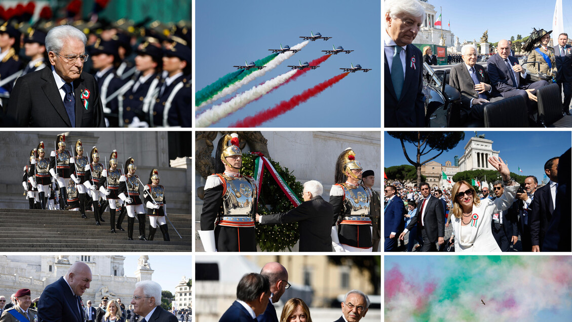 L’omaggio di Mattarella all’Altare della Patria: ‘Con il Referendum l’Italia ha scelto la pace e la libertà’