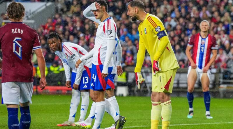 Italia, contestazione dei tifosi contro la Norvegia