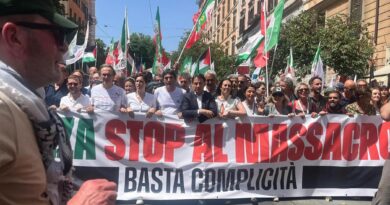 Manifestazione pro Gaza a Roma: “Siamo 300mila”. Schlein con Conte, Fratoianni e Bonelli