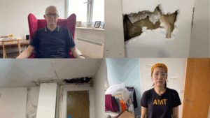 All’interno del grattacielo così pericoloso i residenti rischiano di essere cacciati da un momento all’altro